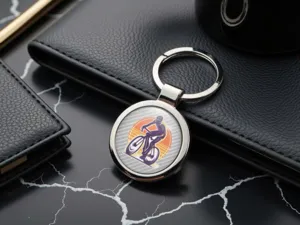 Custom Car Keyfob Metallic Premium Design